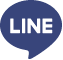 記事をシェアするためのLINEのアイコンボタン