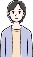 NF1患者さんのお母様のイラスト